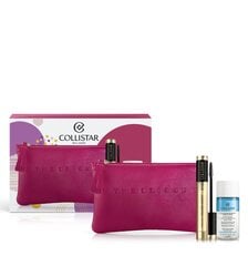 Kosmeetikakomplekt Collistar Unique Box: ripsmetušš + näopuhastusvahend, 35 ml + kosmeetikakott hind ja info | Lauvärvid, ripsmetušid ja silmapliiatsid | hansapost.ee