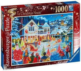Пазл Ravensburger Christmas House, 1000 д. цена и информация | Пазлы | hansapost.ee
