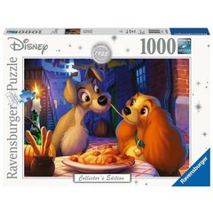 Пазл Ravensburger Lady and Tramp, 1000 д. цена и информация | Пазлы | hansapost.ee