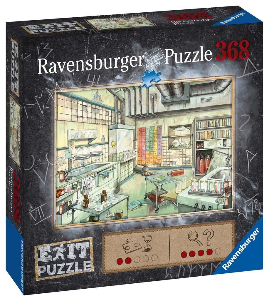 Pusle laboratoorium Ravensburger 16783, 368 tk hind ja info | Pusled lastele ja täiskasvanutele | hansapost.ee