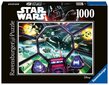 Ravensburgeri mõistatus Tähesõjad: Tie Fighter Cockpit 1000p 16920 hind ja info | Pusled lastele ja täiskasvanutele | hansapost.ee