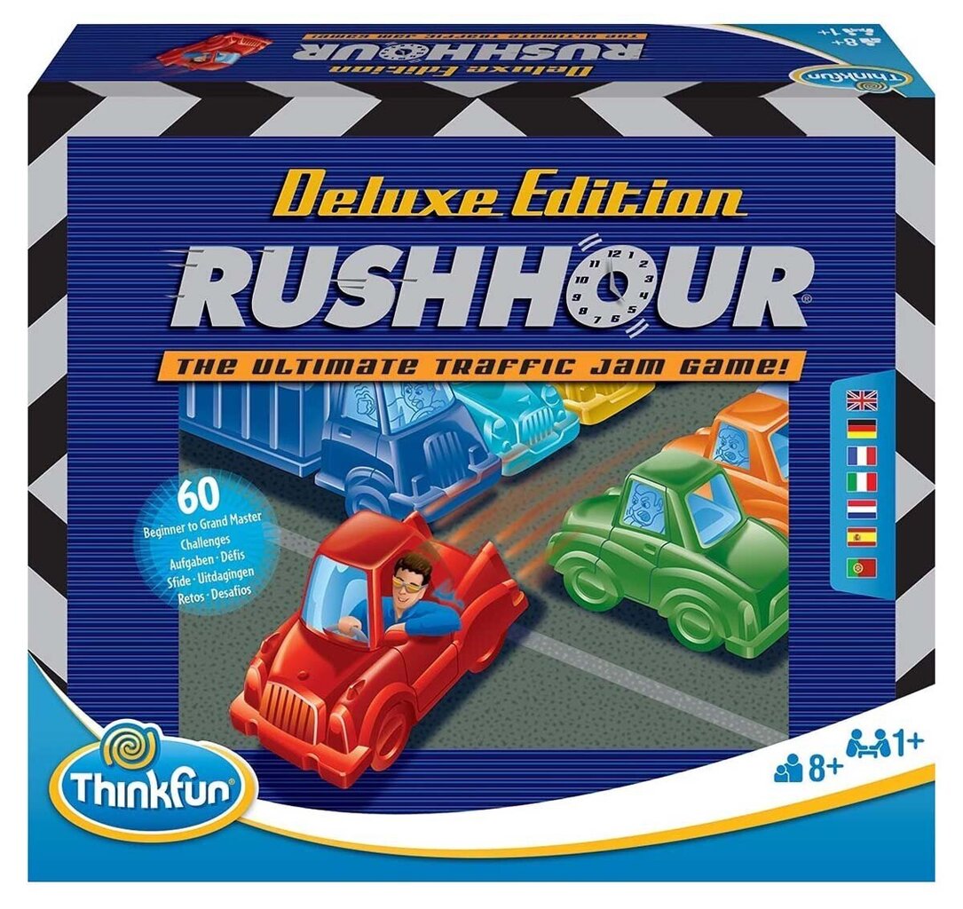 Ravensburger Rush Hour Deluxe PL/CS/SK/RU/HU/RO 76519 цена и информация | Mänguasjad poistele | hansapost.ee