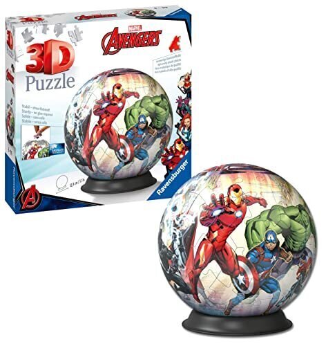 3D pusle Ravensburger, Marvel Avengers hind ja info | Mänguasjad poistele | hansapost.ee