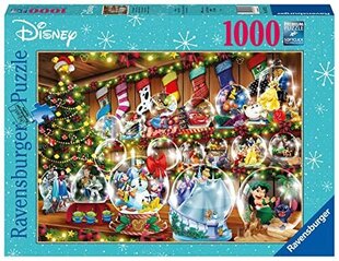 Пазл Ravensburger Disney Christmas Snowglobe Paradise, 1000 д. цена и информация | Пазлы | hansapost.ee