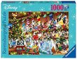 Ravensburger Disney Christmas Snowglobe Paradise 1000 -osaline pusled täiskasvanutele ja lastele vanuses 12 aastat цена и информация | Pusled lastele ja täiskasvanutele | hansapost.ee