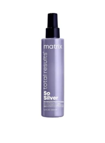 Juukseid helendav toonik Matrix Total Results So Silver Toning Spray, 200 ml hind ja info | Juuksemaskid, õlid ja seerumid | hansapost.ee