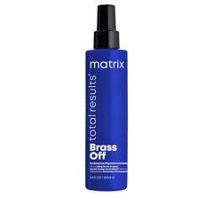 Juukseid helendav sprei Matrix Total Results Brass Off spray, 200 ml price and information | Hair masks, oils and serums | hansapost.ee