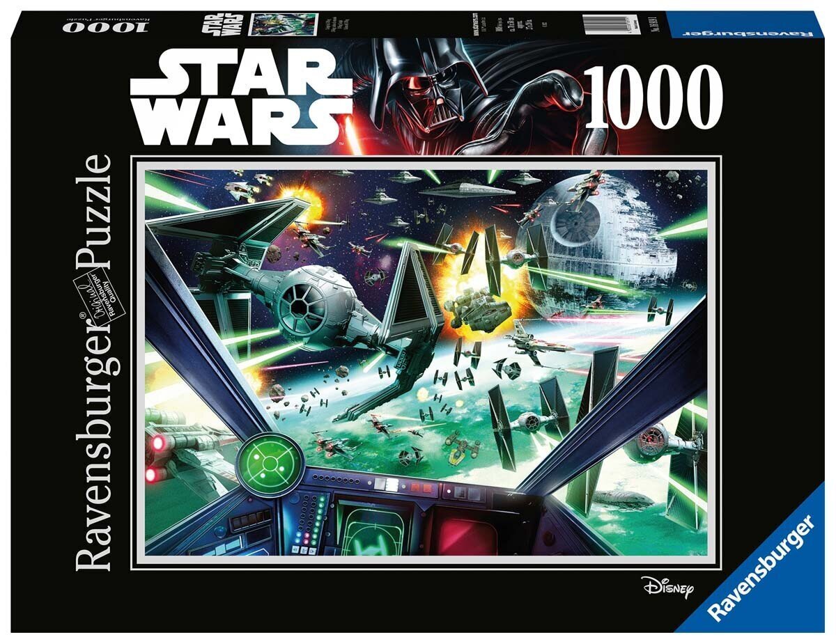 Pusle Ravensburger Star Wars, 1000 tk цена и информация | Pusled lastele ja täiskasvanutele | hansapost.ee