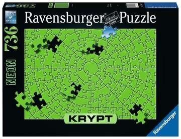 Ravensburgeri mõistatus Krypt Neon Green 654PC 17364 hind ja info | Pusled lastele ja täiskasvanutele | hansapost.ee