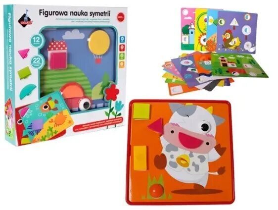 Mosaiik Askato Geomeetria, 22 tk цена и информация | Arendavad laste mänguasjad | hansapost.ee