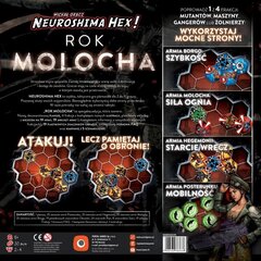 Mäng Neuroshima Hex 3.0 Year of Moloch, ENG hind ja info | Lauamängud ja mõistatused perele | hansapost.ee