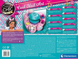 Küünehoolduskomplekt Clementoni Set Crazy Chic Cool nails цена и информация | Косметика для мам и детей | hansapost.ee