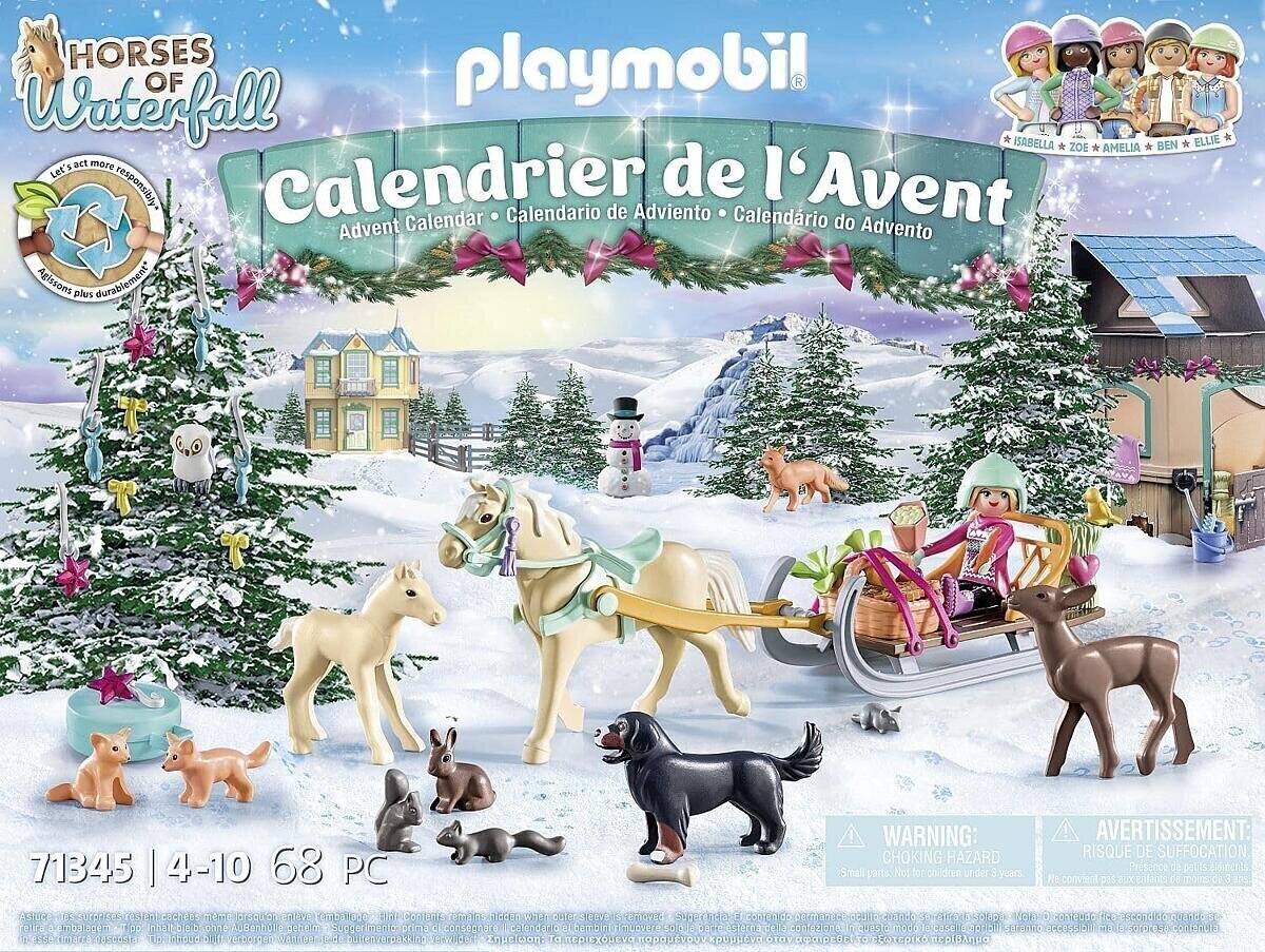 71345 Playmobil® Advendikalender Ratsutamine, 68 o. цена и информация | Klotsid ja konstruktorid | hansapost.ee