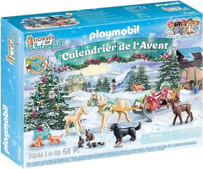 71345 Playmobil® Advendikalender Ratsutamine, 68 o. hind ja info | Klotsid ja konstruktorid | hansapost.ee