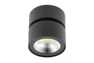 Круглый светодиодный потолочный светильник BIANCO, 8Вт, 680лм, 36°, 4000К, Черный цена и информация | Потолочные светильники | hansapost.ee