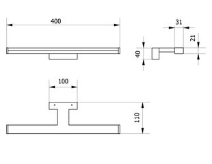 GTV seinavalgusti Catania price and information | Wall lights | hansapost.ee