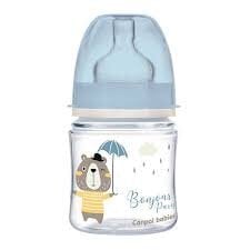 Бутылочка для кормления с широким горлышком Canpol baby Anti-colic Easy Start BONJOUR PARIS, 120 мл цена и информация | Бутылочки и аксессуары | hansapost.ee