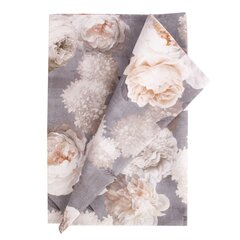 Персонник HOLLY 43x116см, серые цветы цена и информация | Скатерти, салфетки | hansapost.ee