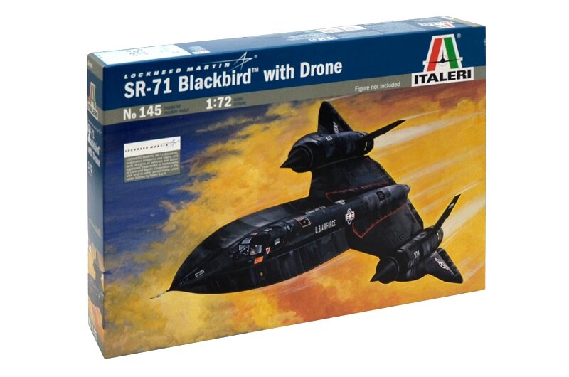 Italeri - Lockheed SR-71 Black Bird, 1/72, 0145 hind ja info | Klotsid ja konstruktorid | hansapost.ee