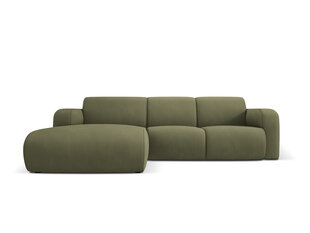 Диван левый Windsor & Co Lola, 250x170x72 см, зеленый цвет цена и информация | Угловые диваны | hansapost.ee