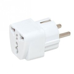 Adapter Mocco Travel Adapter USA / UK -> EU (220V), Valge price and information | Pistikupesad ja lülitid | hansapost.ee