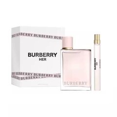 Kinkekomplekt naistele Burberry He: parfüüm Edp, 100ml + Edp, 10ml hind ja info | Parfüümid naistele | hansapost.ee