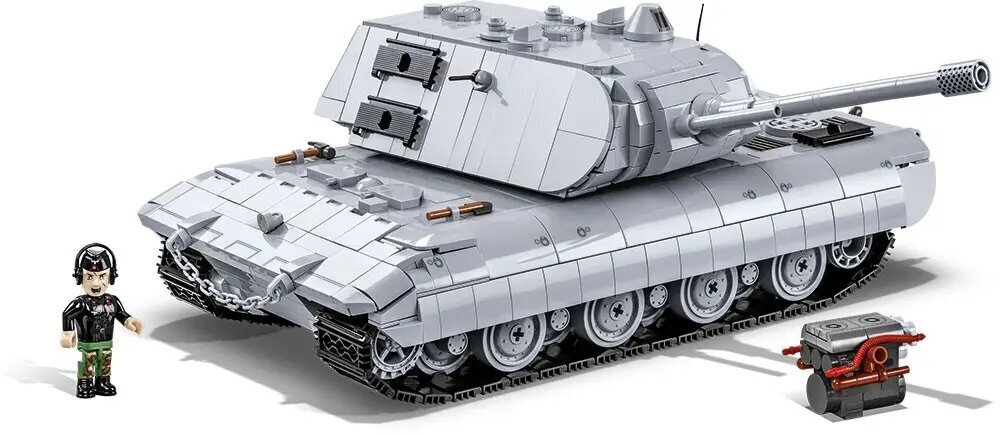 Mudelkomplekt COBI Plastkonstruktorid Panzerkampfwagen E-100, 1/28, 2572 hind ja info | Klotsid ja konstruktorid | hansapost.ee