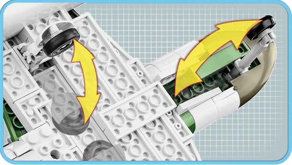 Plokid Messerschmitt Me262 A-1a цена и информация | Klotsid ja konstruktorid | hansapost.ee