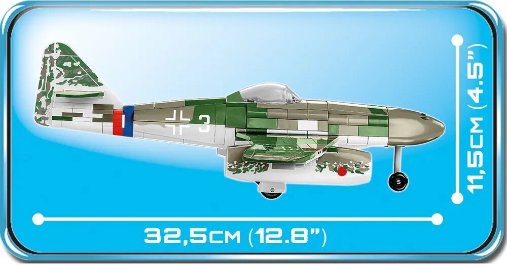 Plokid Messerschmitt Me262 A-1a цена и информация | Klotsid ja konstruktorid | hansapost.ee