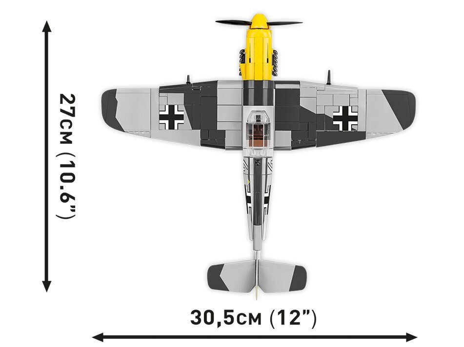 Plastkonstruktorid Messerschmitt Bf 109 E-3, 1/32, 5727 цена и информация | Klotsid ja konstruktorid | hansapost.ee