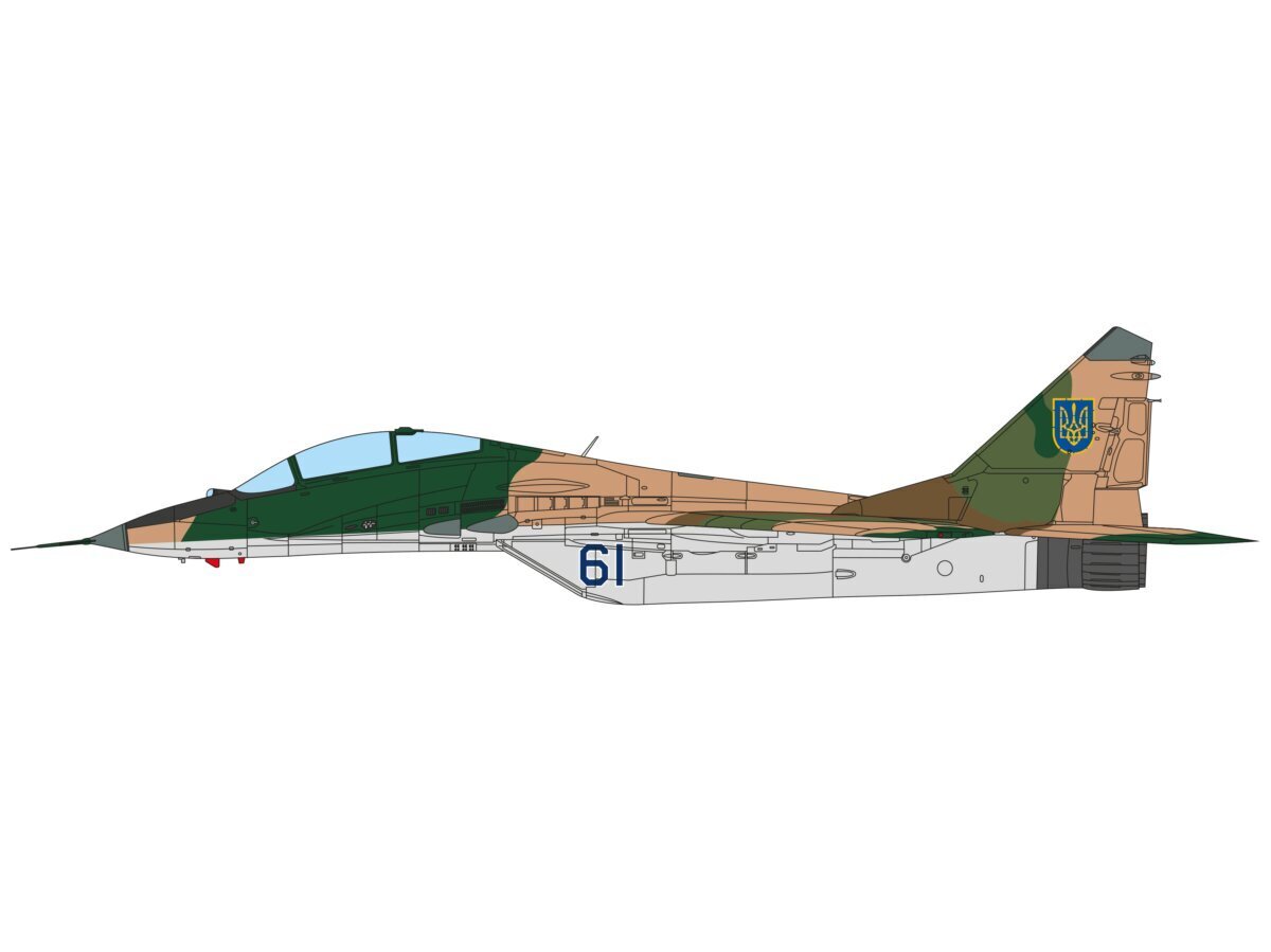 Mudelkomplekt IBG Models The Ghost of Kyiv MiG-29 of Ukrainian Air Forces, 1/72, 72902 цена и информация | Klotsid ja konstruktorid | hansapost.ee