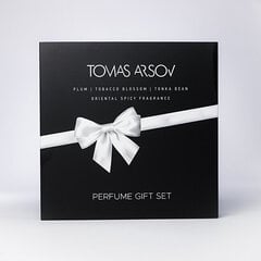 Kinkekomplekt Tomas Arsov Plum Tobacco Blossom Tonka Bean: parfüüm, 30 ml + dušigeel, 200 ml + kehakreem, 200 ml hind ja info | Kehakreemid, kehaõlid ja losjoonid | hansapost.ee