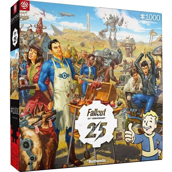 Pusle Fallout 25th Anniversary Puzzle 1000 tk hind ja info | Pusled lastele ja täiskasvanutele | hansapost.ee