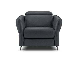 Кожаное кресло Windsor & Co Hubble, 100x96x76 см, темно-синий цвет цена и информация | Кресла | hansapost.ee