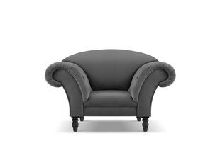 Fotelis Windsor & Co Juno, 132x96x91 cm, hall/must цена и информация | Кресла для отдыха | hansapost.ee