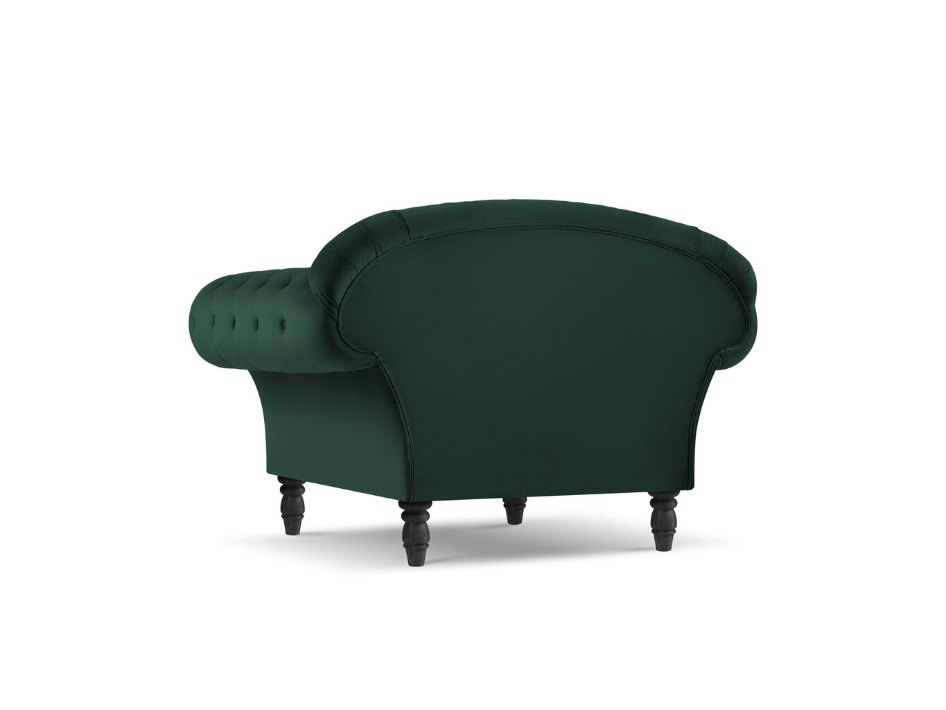 Fotelis Windsor & Co Juno, 132x96x91 cm, roheline/must цена и информация | Tugitoolid | hansapost.ee
