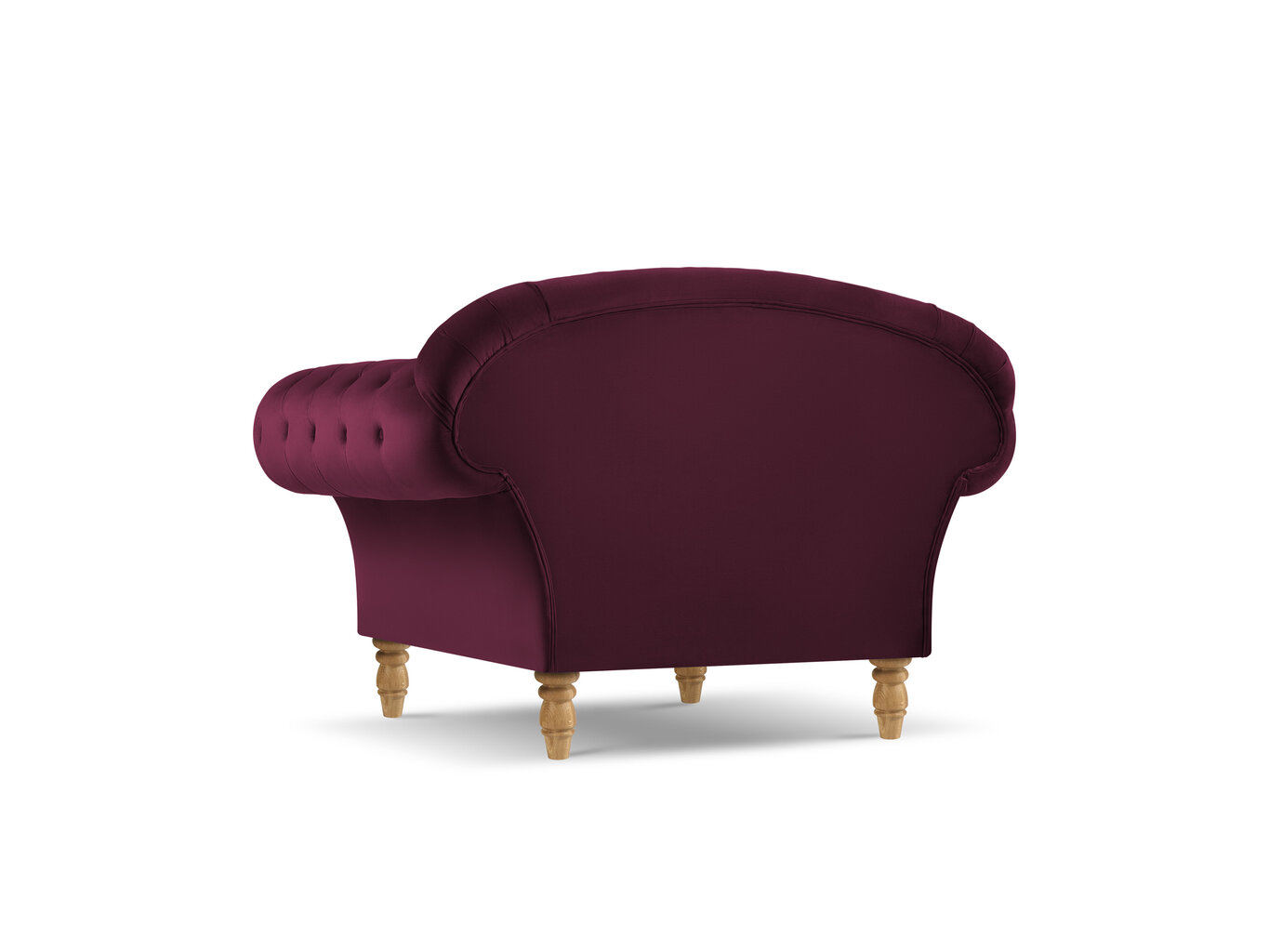 Fotelis Windsor & Co Juno, 132x96x91 cm, punane/kuldne hind ja info | Tugitoolid | hansapost.ee