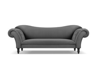 Sofa Windsor & Co Juno, 236x96x86 cm, hall/must hind ja info | Diivanvoodid ja diivanid | hansapost.ee