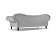 Sofa Windsor & Co Juno, 236x96x86 cm, hall/must цена и информация | Diivanvoodid ja diivanid | hansapost.ee