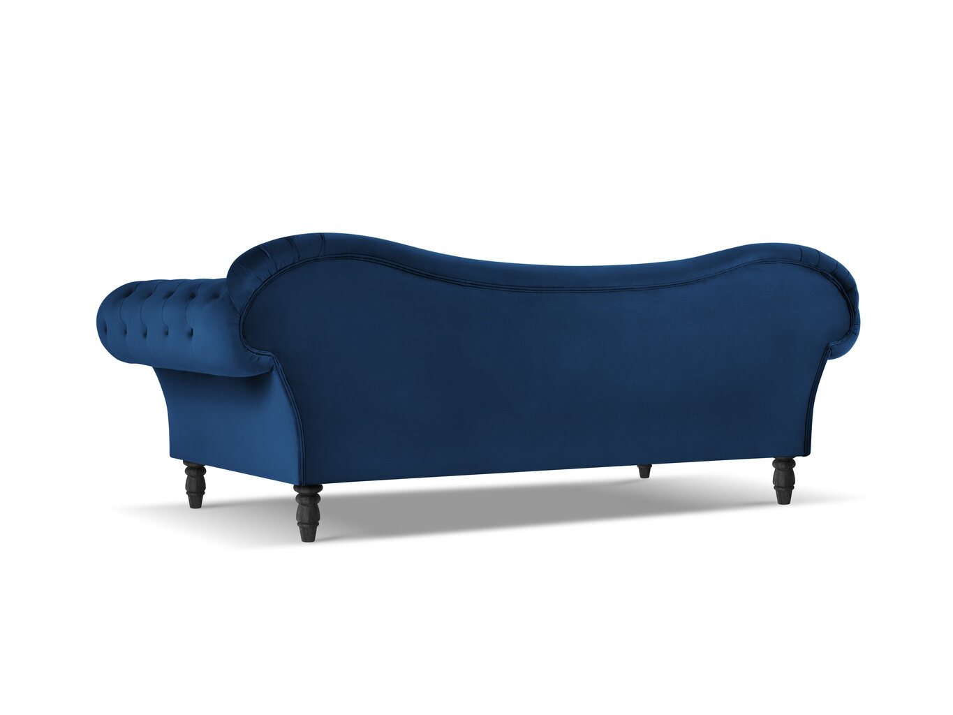Sofa Windsor & Co Juno, 236x96x86 cm, sinine/must цена и информация | Diivanvoodid ja diivanid | hansapost.ee