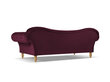 Sofa Windsor & Co Juno, 236x96x86 cm, punane/kuldne цена и информация | Diivanvoodid ja diivanid | hansapost.ee