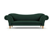 Sofa Windsor & Co Juno, 236x96x86 cm, roheline/kuldne цена и информация | Diivanvoodid ja diivanid | hansapost.ee