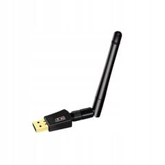 WIFI USB DUAL BAND 2.4/5GHz 600Mbs цена и информация | Адаптеры и USB-hub | hansapost.ee