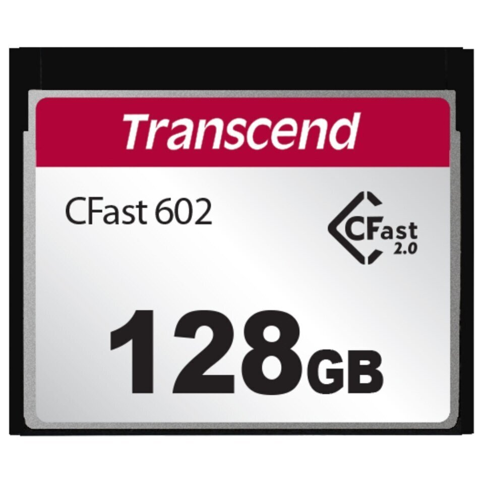 Mälukaart Transcend CFast 2.0 CFX602 128GB цена и информация | Mälukaardid mobiiltelefonidele | hansapost.ee