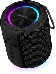 Kõlar Sencor SSS6202, Bluetooth, LED, must цена и информация | Sencor Компьютерная техника | hansapost.ee