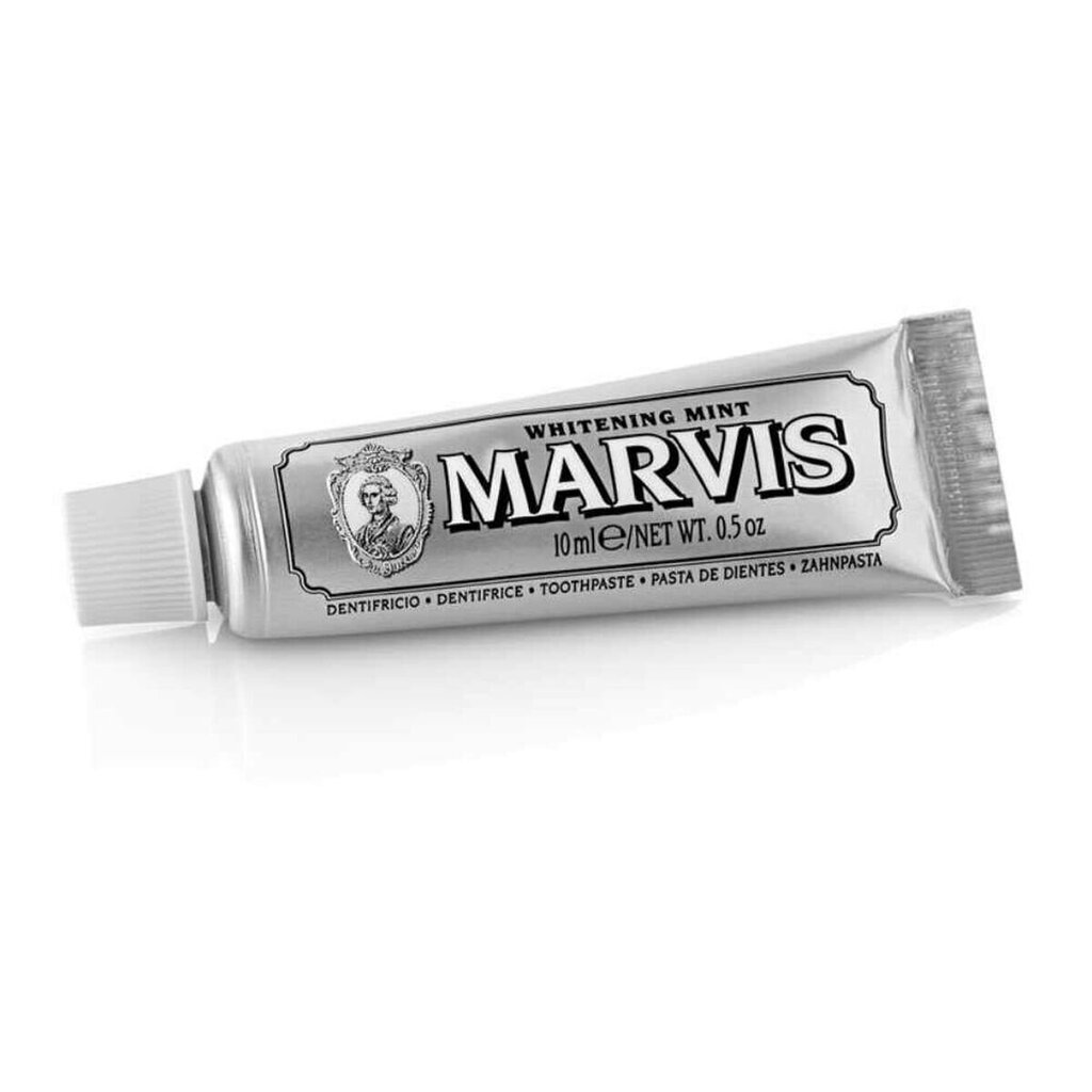 Valgendav hambapasta Marvis Mündiroheline (10 ml) hind ja info | Hambaharjad, hampapastad ja suuloputusvedelikud | hansapost.ee