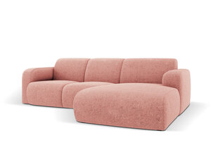 Диван правый Windsor & Co Lola, 250x170x72 см, розовый цвет цена и информация | Угловые диваны | hansapost.ee