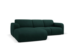 Диван левый Windsor & Co Lola, 250х170х72 см, темно-зеленый цвет цена и информация | Угловые диваны | hansapost.ee