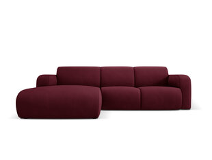 Диван левый Windsor & Co Lola, 250x170x72 см, темно-красный цвет цена и информация | Угловые диваны | hansapost.ee