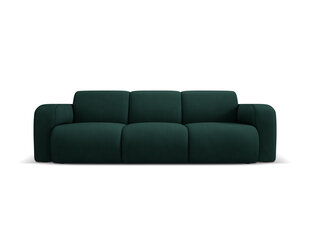 Диван трехместный Windsor & Co Lola, 235x95x72 см, темно-зеленый цвет цена и информация | Диваны | hansapost.ee